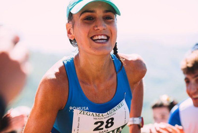 Sara Alonso tercera en su debut en la carrera Zegama-Aizkorri
