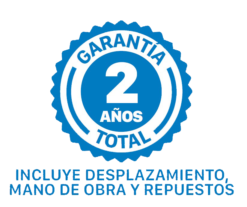 Icono certificado 2 años de garantía